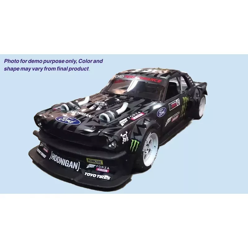 1/10 Lexan Clear RC Car Body Shell forHOONICORN KEN BLOCK 200mm