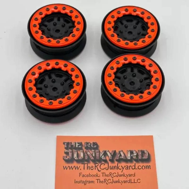 1.9 Proline Plastic Beadlocks w/Custom Powder Coated Rings