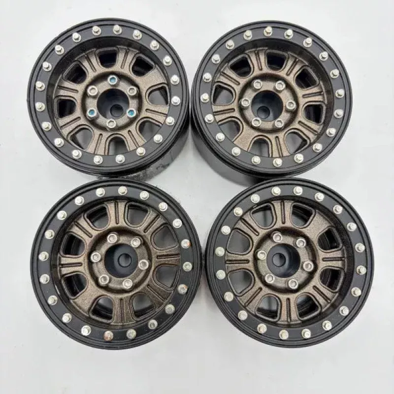 1.9 RC4WD Aluminum Beadlocks w/Custom Bronze Powder Coating