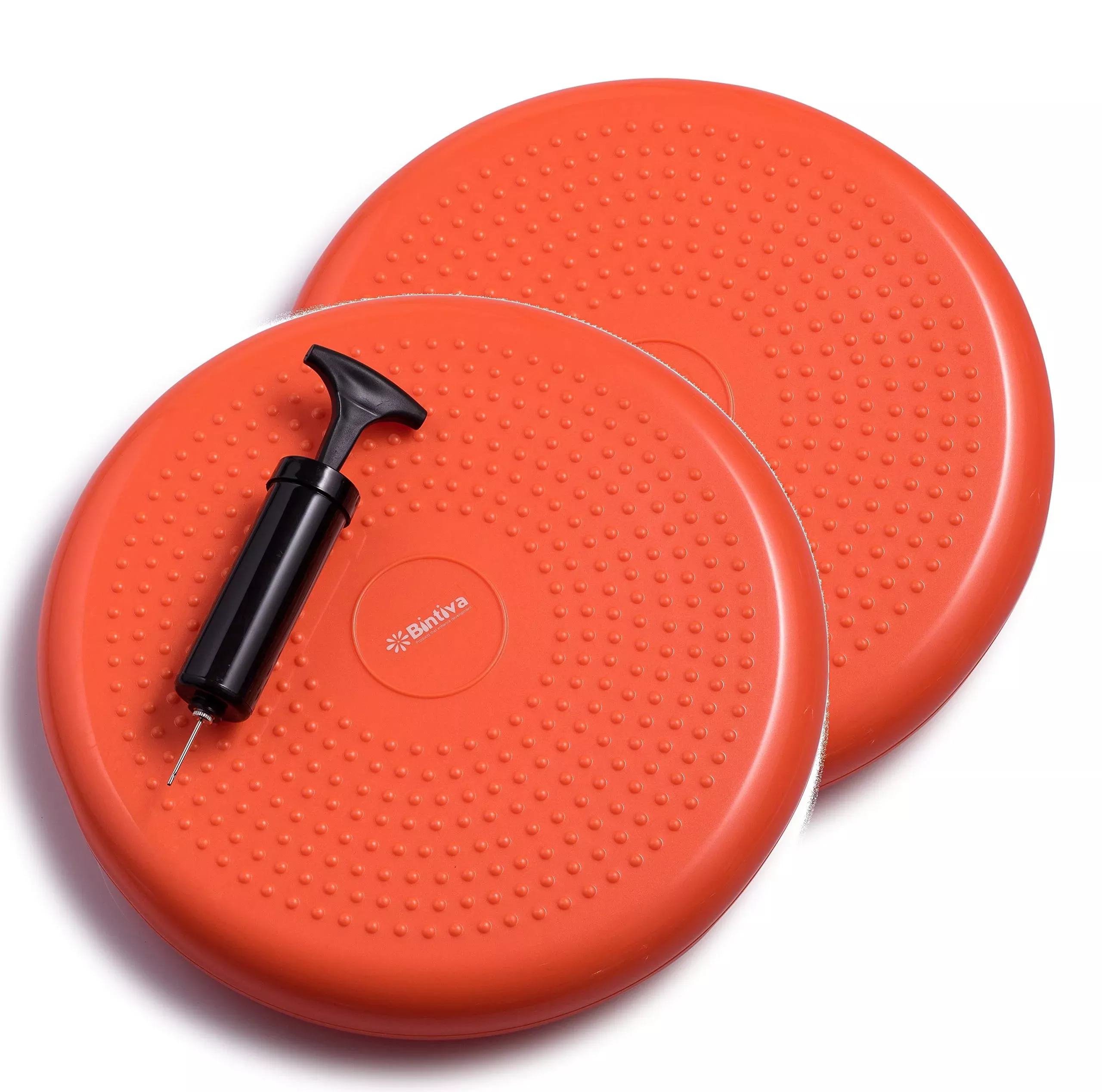 2 Pack - Inflated Stability Balance Disc, Including Free Pump - Bulk P