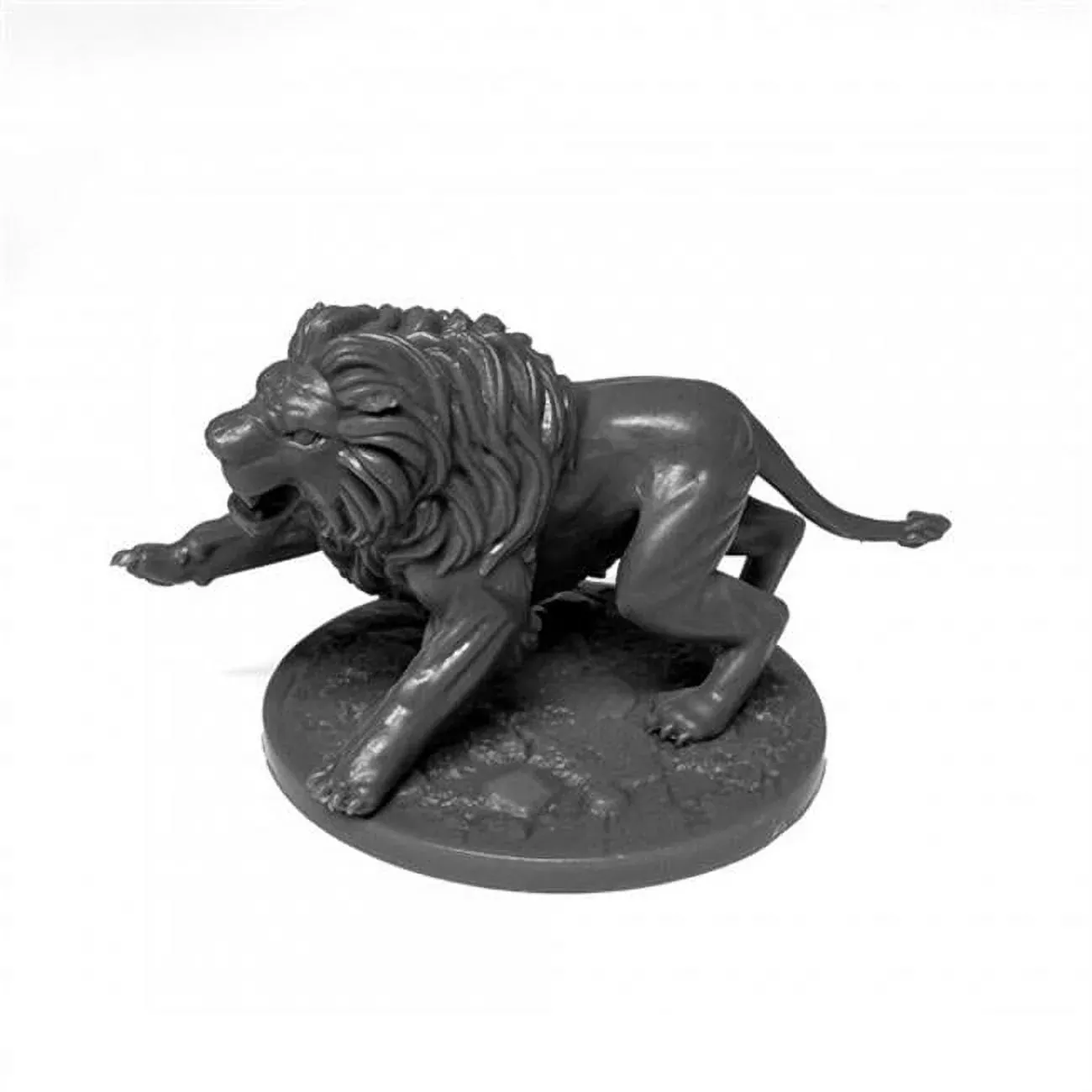 212 Main Bones Black Nemean Lion Miniature