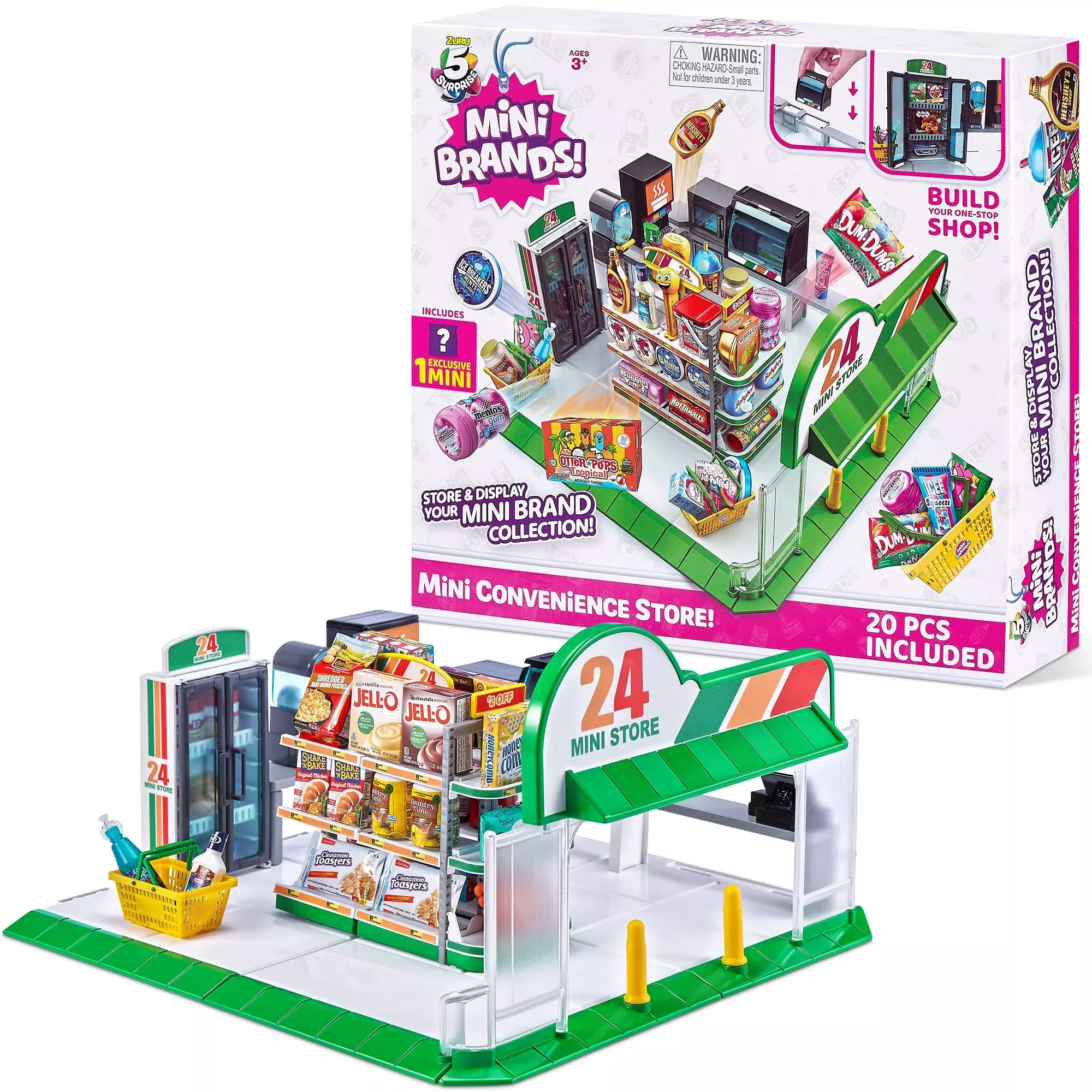 5 Surprise Mini Brands Mini Convenience Store Playset, Small, Multicol