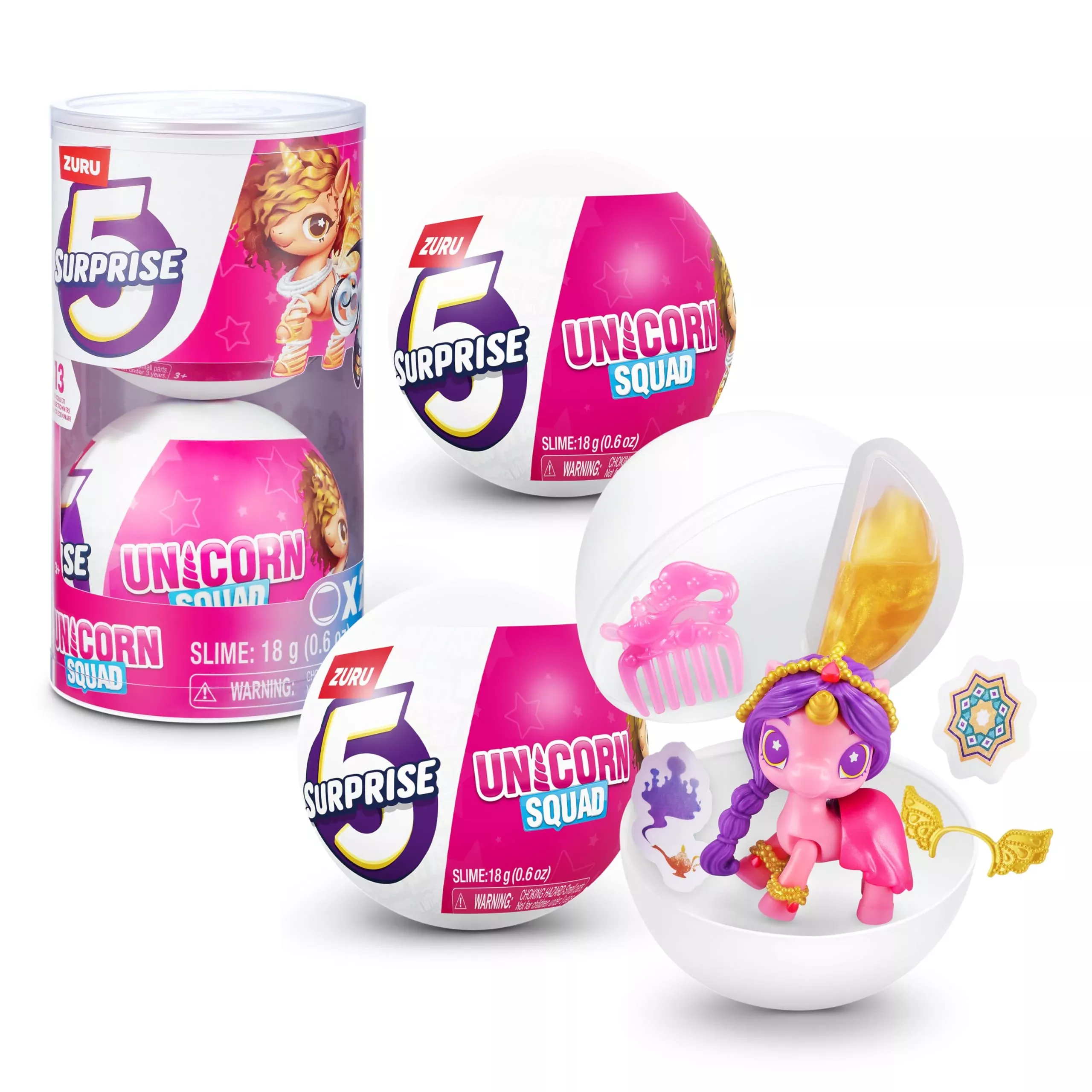 5 Surprise Unicorn Squad Magic Color Change Series 7 - 2 Pack Unboxing