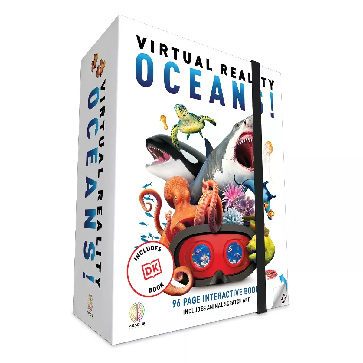 Abacus Brands Ocean Exploration VR Gift Box with Interactive Book, White
