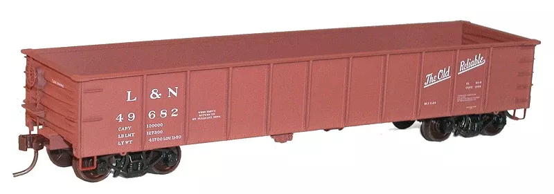 Accurail 37261 HO Scale 41' AAR Steel Gondola Kit L&N - NOS