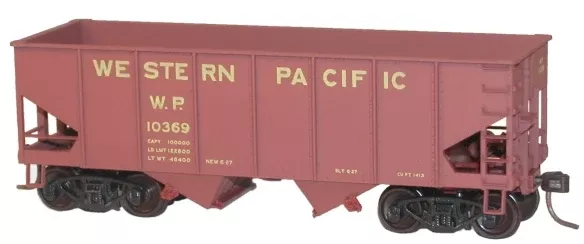 Accurail 8024 HO Scale USRA 50 Ton Offset Side Twin Hopper Kit WP 3 Pack - NOS