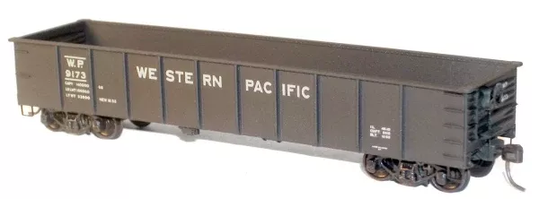 Accurail / Digital Fox HO Scale 41' Steel Gondola Kit Western Pacific WP #s Vary - NOS