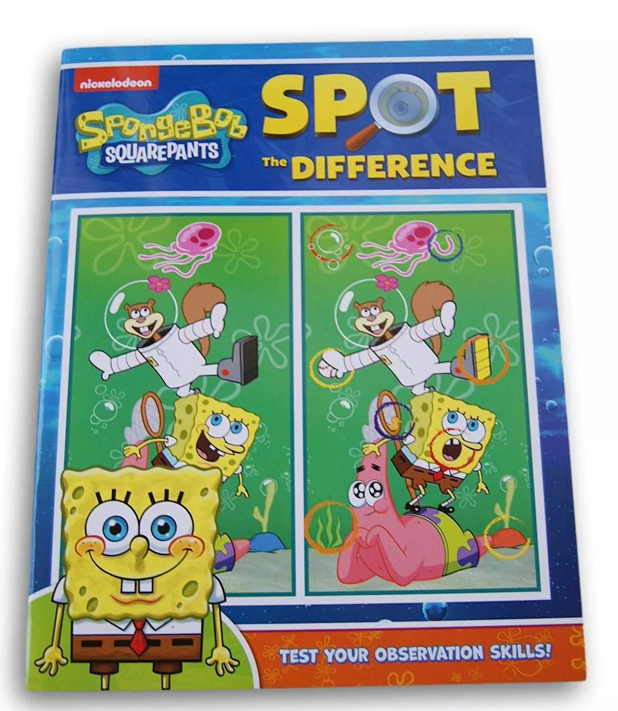 Activity Books Spot The Difference Book Game For Kids - 22 Puzzles Wit