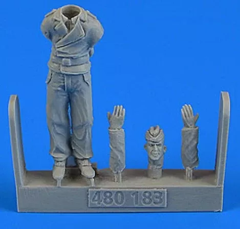 Aerobonus 480183 1/48 WWII German Tank Crew Trooper A (D)