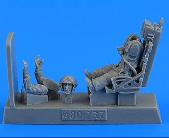 Aerobonus 480237 1/48 Soviet MiG19 Farmer Fighter Pilot w/Ejection Seat for TSM/