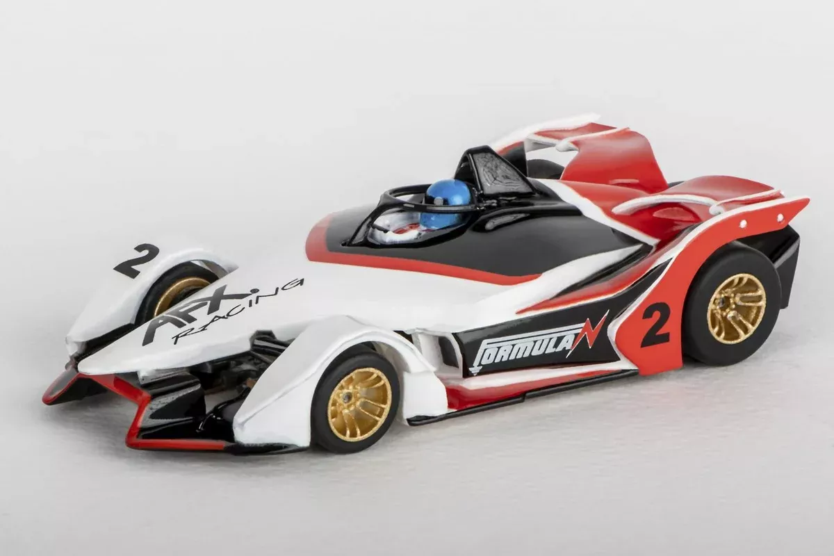 AFX Racing 22015 Mega G+ Formula N Slot Car Red Black White