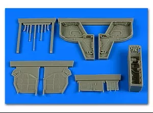 Aires 4733 1/48 IAI Kfir C2/C7 Wheel Bay For AGK