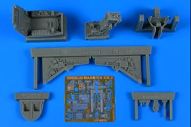 Aires 4850 1/48 Harrier GR3 Cockpit Set For KIN