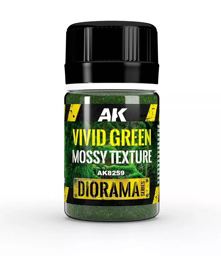 AKI 8259 Diorama Series: Vivid Green Mossy Texture 35ml Bottle