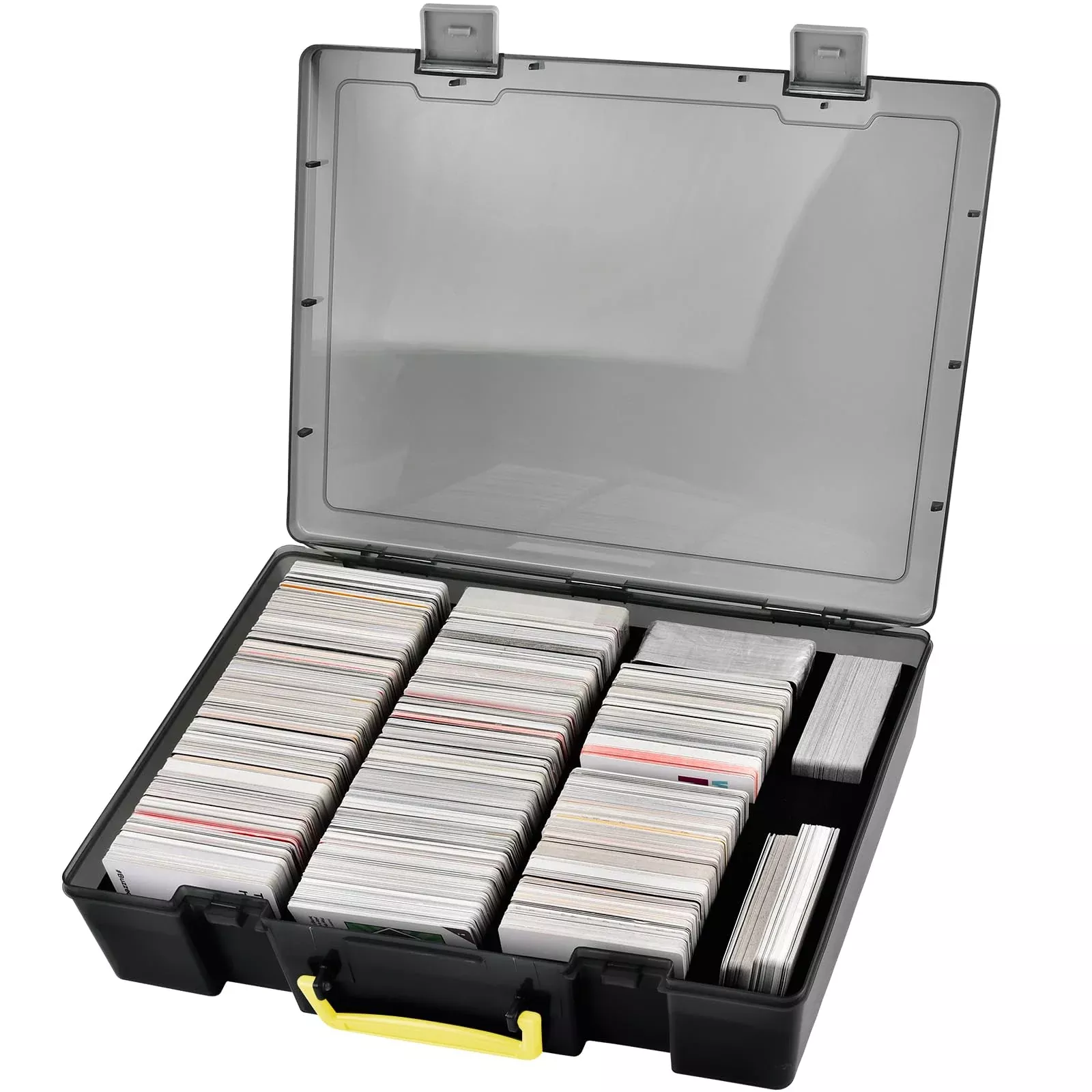 ALKOO 2200+ Card Deck Box for MTG, CAH, Gray, Semi