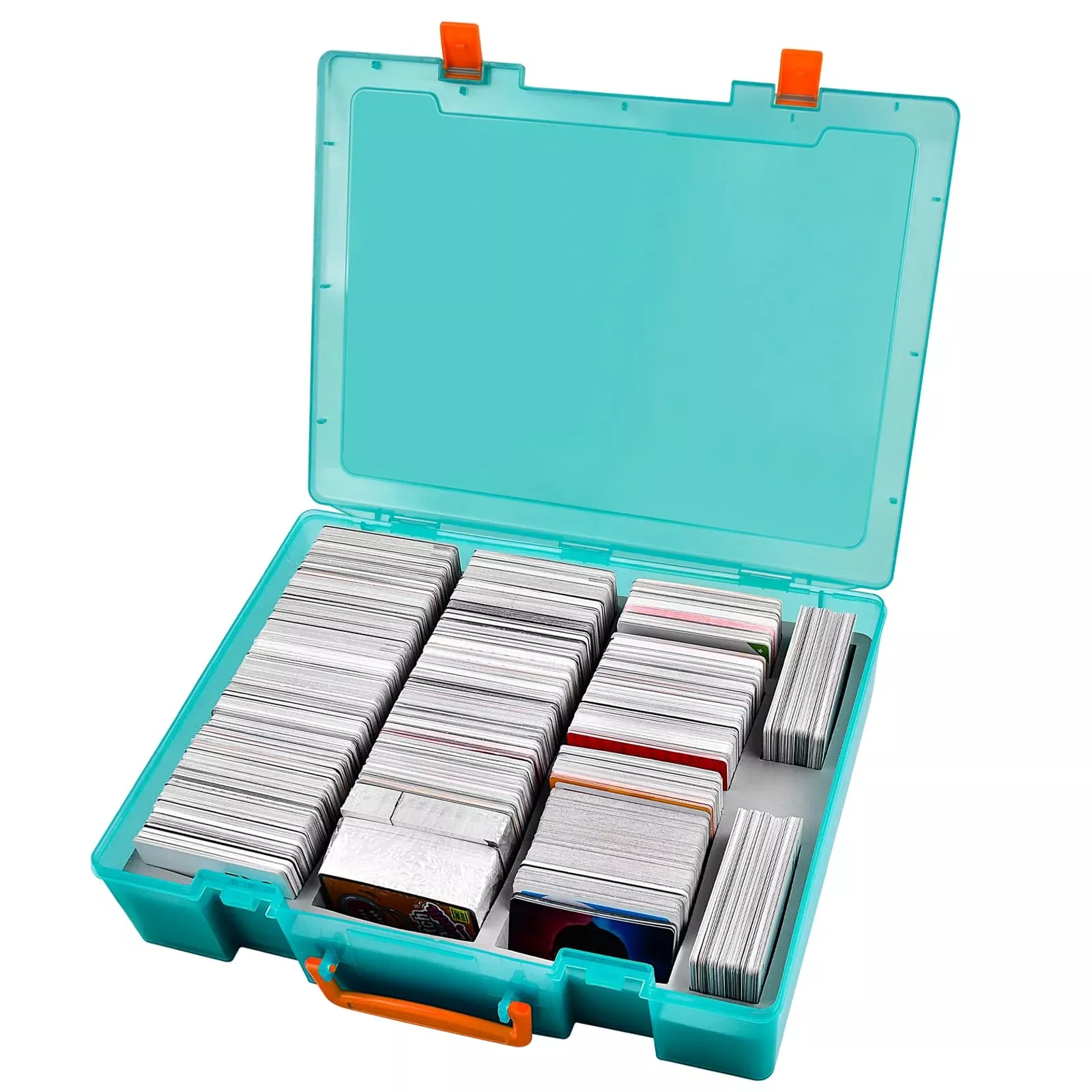 ALKOO Card Deck Box for MTG & Munchkin - Green, Holds 2200