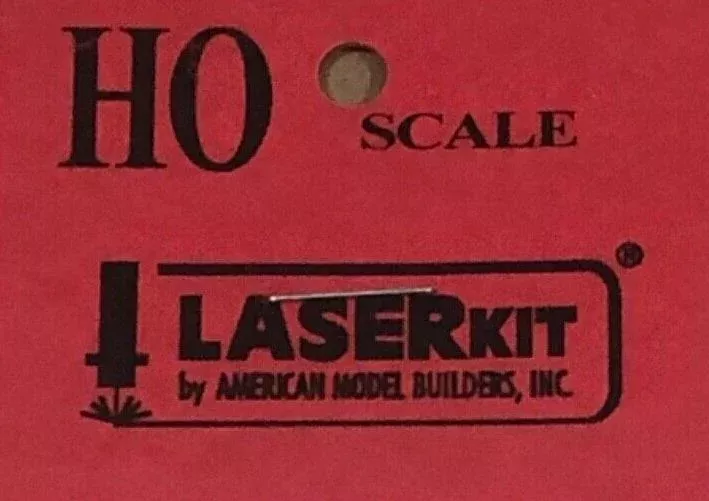 American Model Builders 366 HO Scale Green Window Shades Branchine Single Window Coach