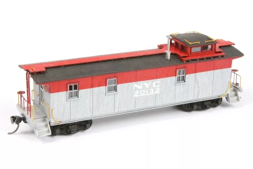 American Model Builders LaserKIT 888 HO Scale NYC Wood Cupola Caboose Kit