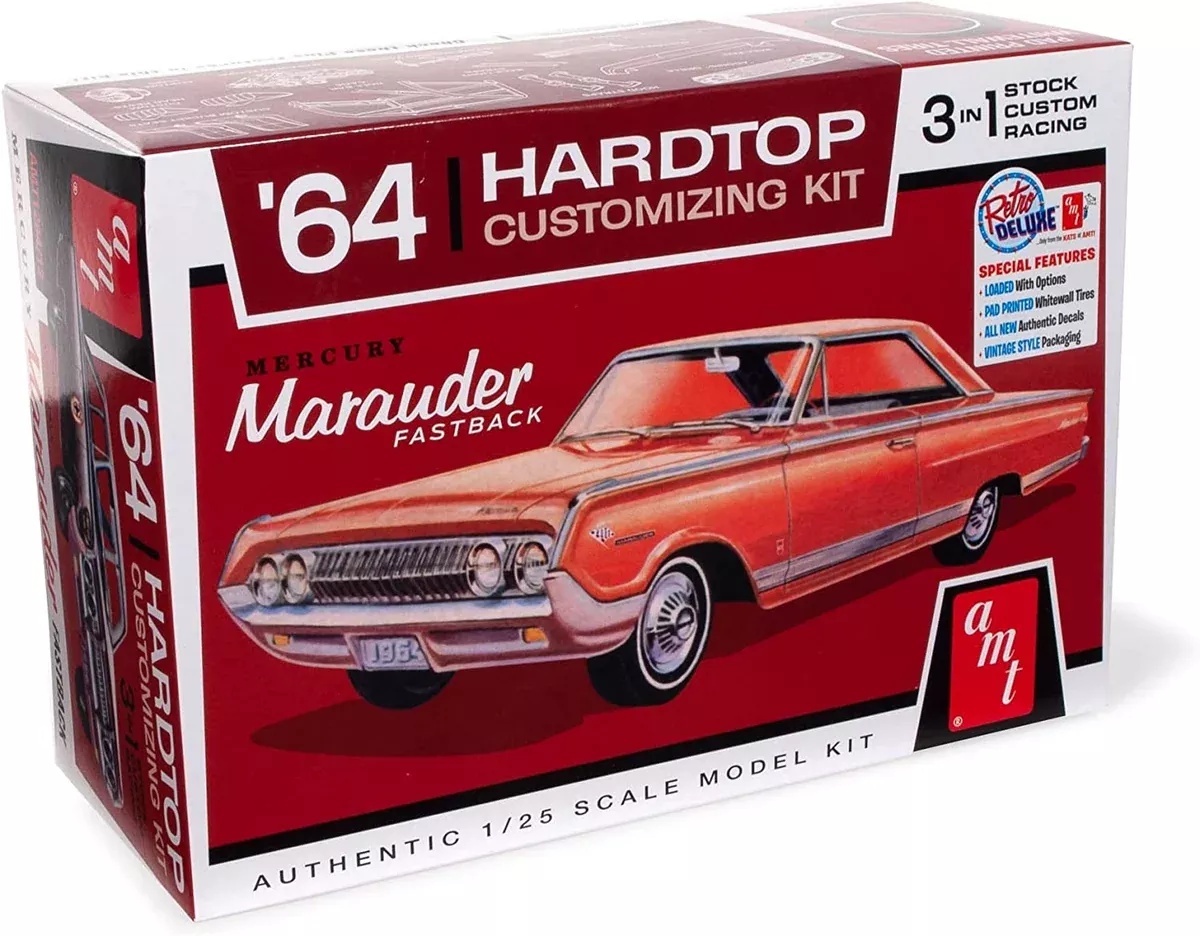 amt 1294 1/25 1964 Mercury Marauder Hardtop Plastic Model Kit