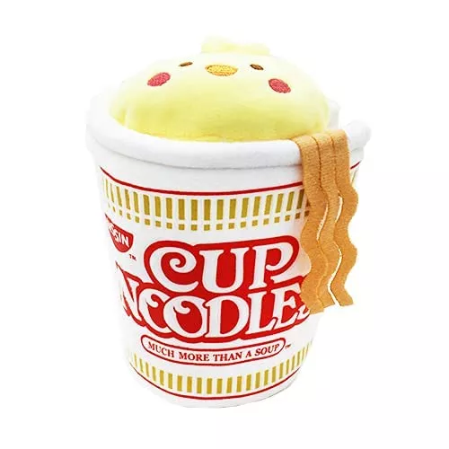 Anirollz Stuffed Animal Plush Toy - Official Nissin Cup Noodle Roll Bl
