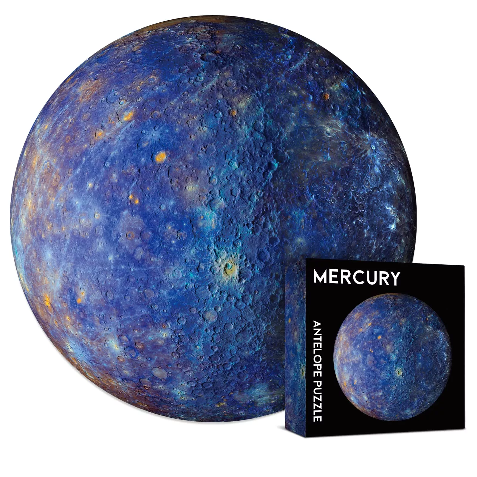 ANTELOPE 1000 Piece Jigsaw Puzzle - Space Collection - Mercury Color