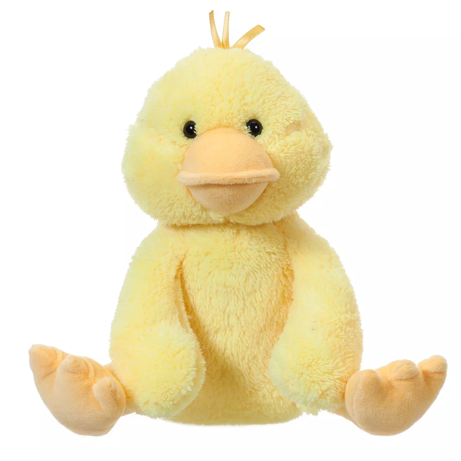 Apricot Lamb 12" Yellow Plush Duck Toy for Children, Soft & Cute