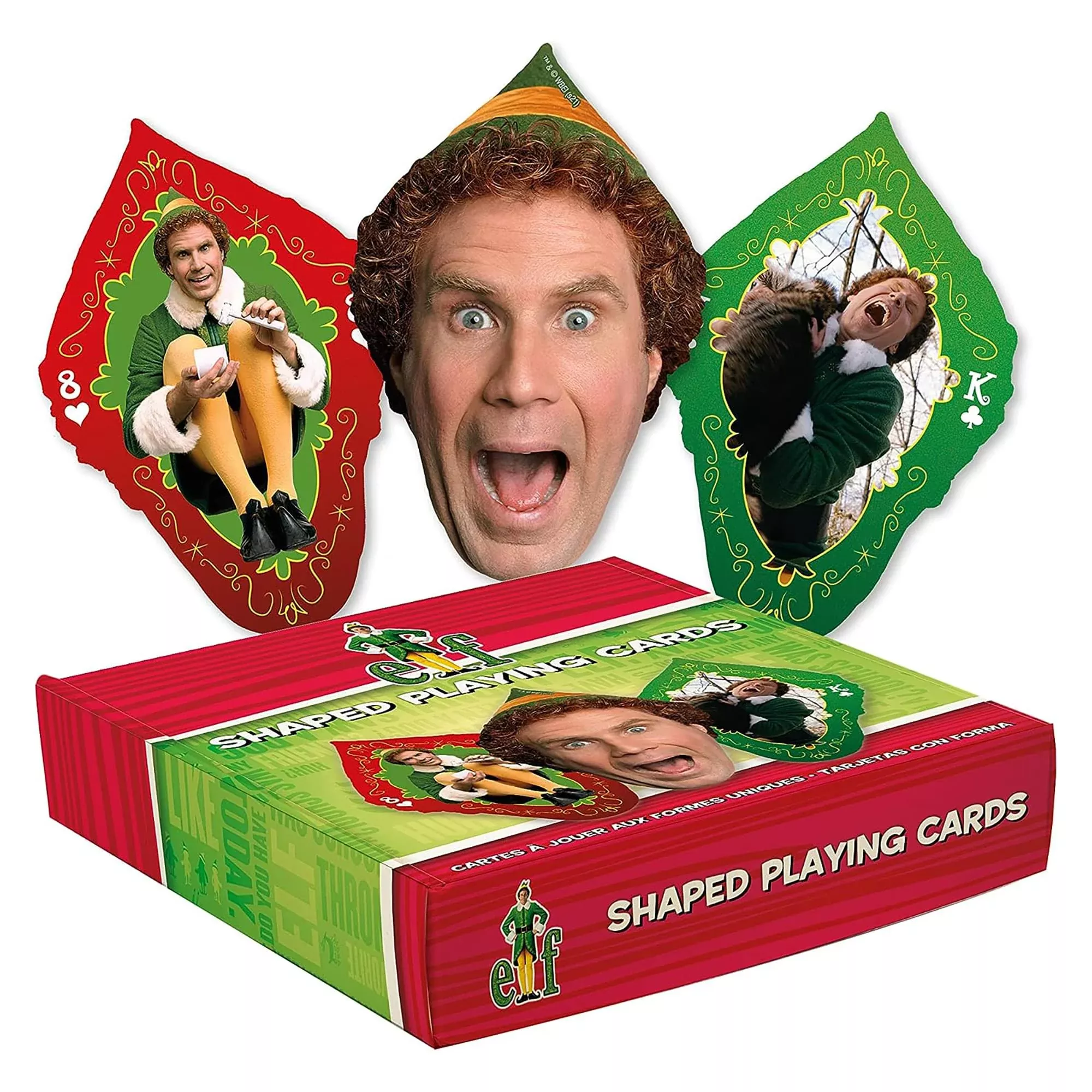 AQUARIUS Elf Playing Cards Deck - 54 Unique Holiday Designs