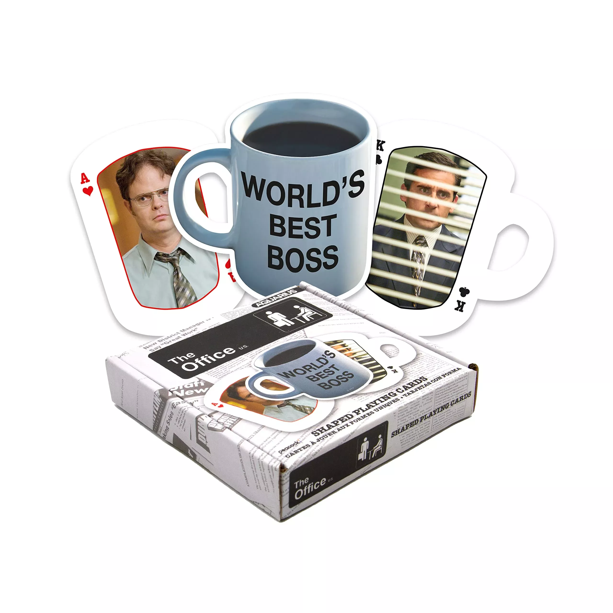 AQUARIUS The Office Playing Cards Multicolor 54-Card Deck