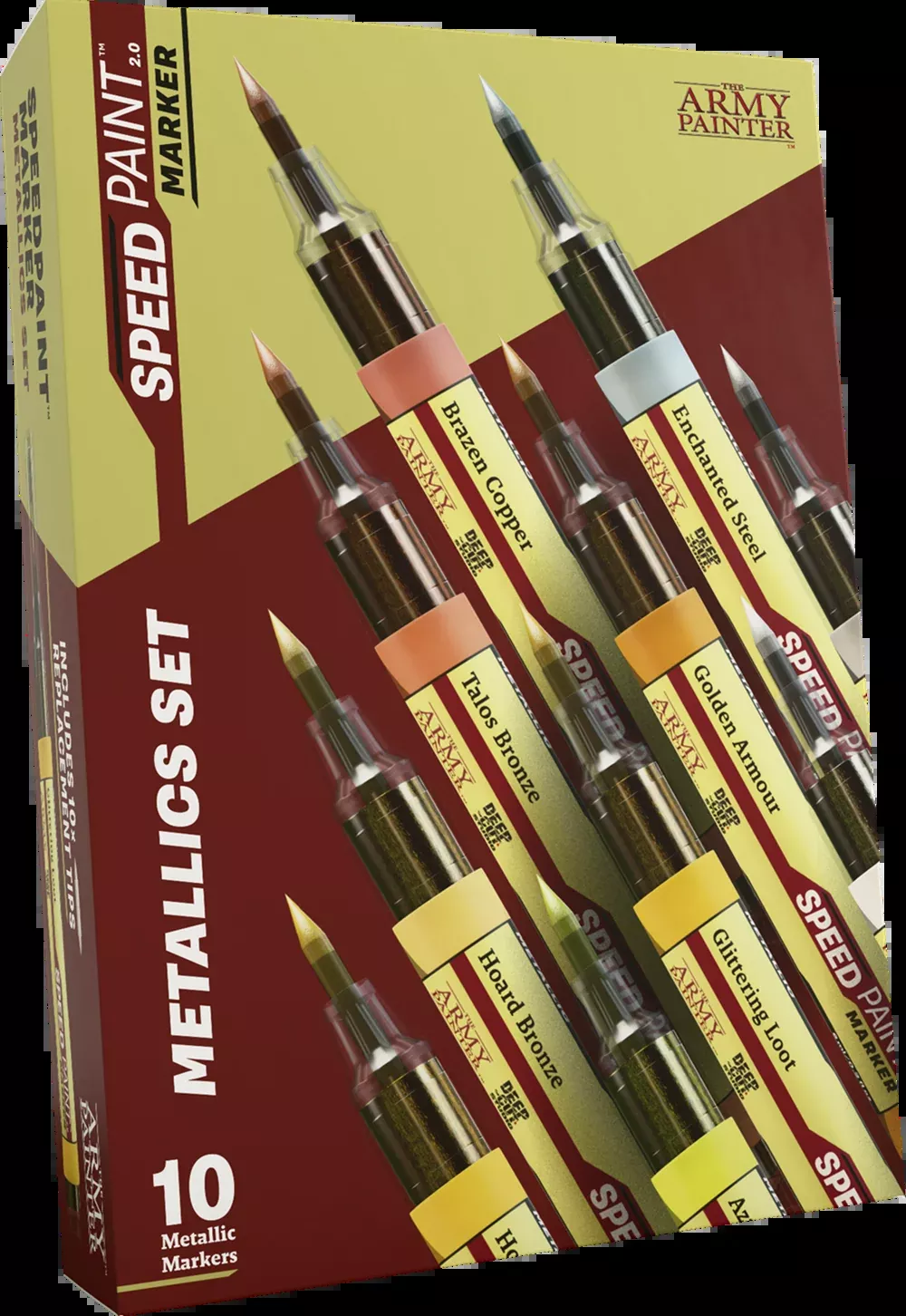 Army Painter: Speedpaint Marker Metallics Set