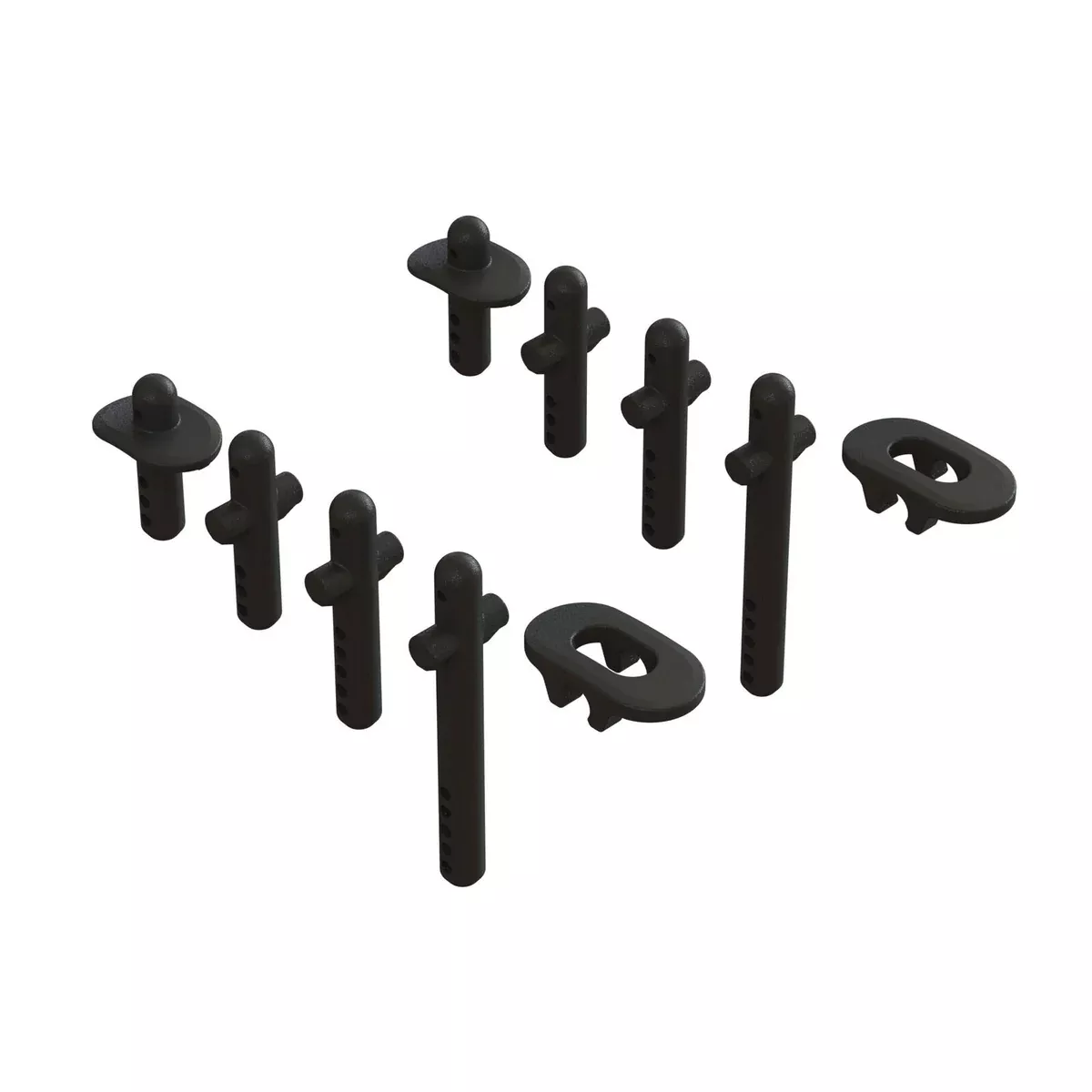 ARRMA AR320453 Body Post Set 4x4 Kraton 4S and Others