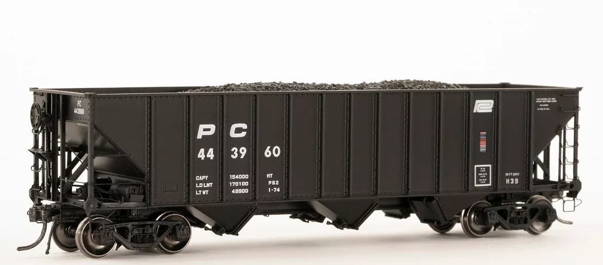 Arrowhead ARR-1011 HO Scale H39 Open Hopper (Hollidaysburg Shop 9-72) Penn Central PC
