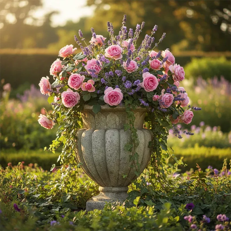 Artisan Carved Stadium Urn - Exquisite Architectural Urns for Elegance and Style