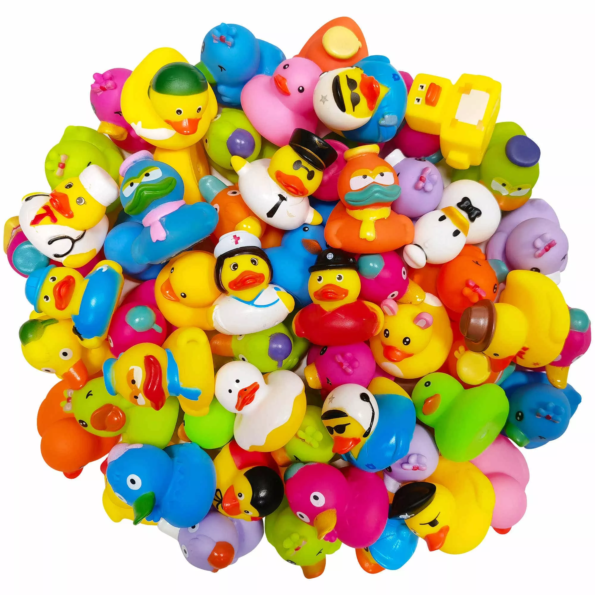 Arttyma Rubber Ducks Bulk 30-Pack for Bath Toys and Party Favors