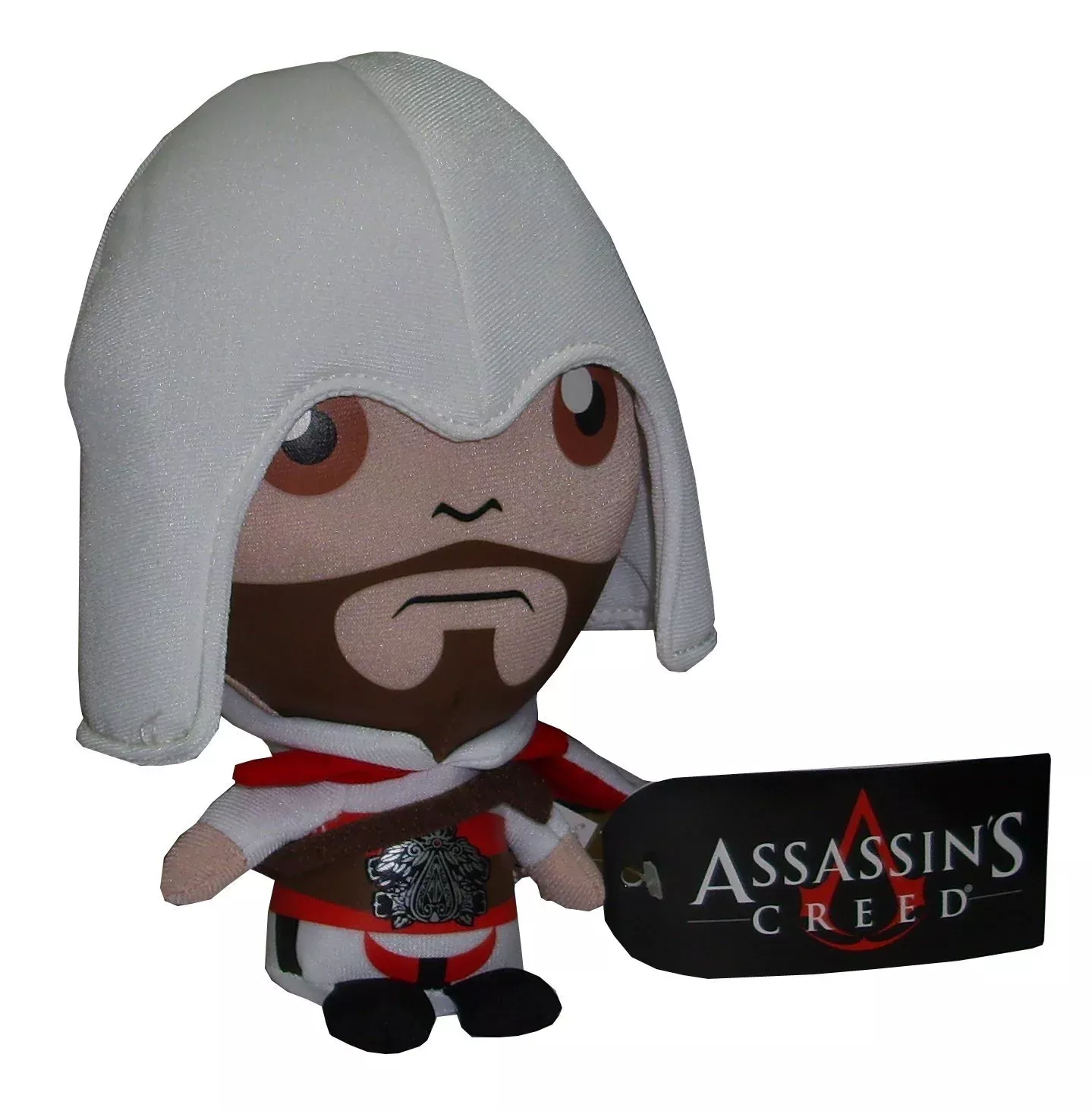 Assassin's Creed Ezio Plush Figure 6 Inch White Cloak Small