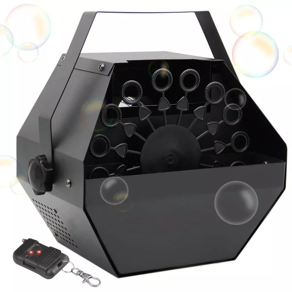 ATDAWN 1L Automatic Bubble Machine for Weddings & Parties, Black
