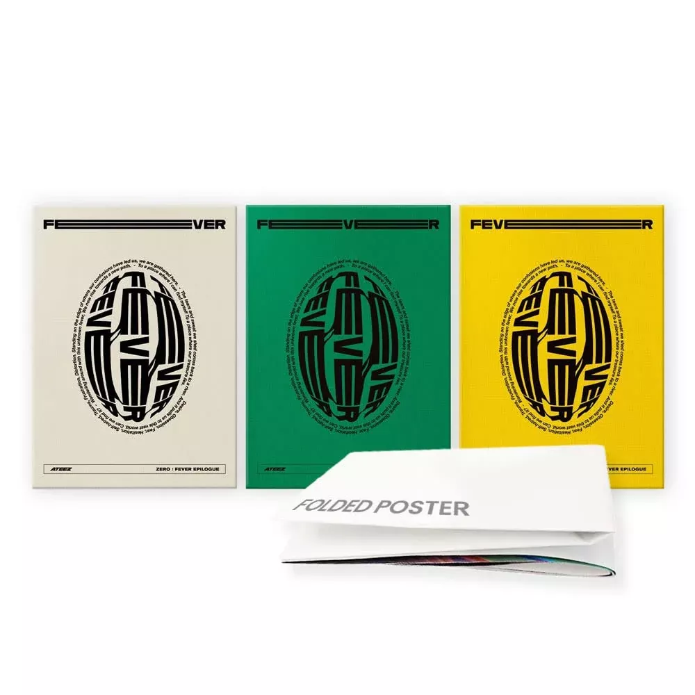 Ateez - Zero : Fever Epilogue Album Set [A Ver. + Diary Ver. + Z Ver.]