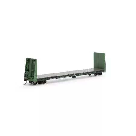 Athearn 17079 HO Scale 60' Bulkhead Flatcar PGE 16099