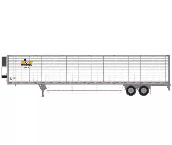 Athearn 26751 HO Scale 53' Utility Reefer Trailer B&B Transport 2054