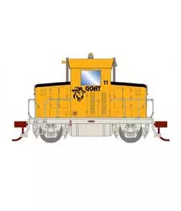 Athearn 28743 HO Scale EMD Model 40 Yellow Shop Goat 11