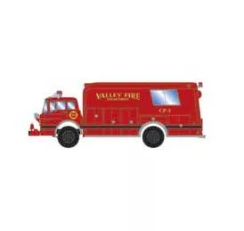 Athearn 29468 HO Scale Ford C Rescue Truck Valley Fire Command CP-1