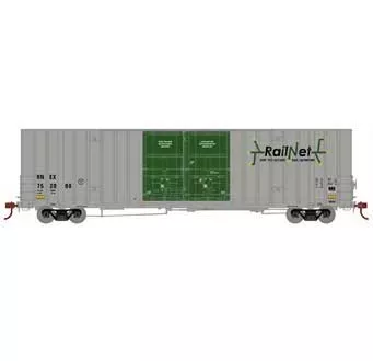 Athearn 75300 HO Scale 60' Gunderson Double Door Hi-Cube Boxcar Railnet RNEX 752008