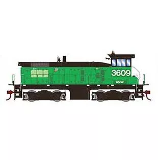 Athearn 86841 HO Scale EMD SW1000 (ex-BN Patched) BNSF 3609 DCC Sound