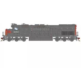 Athearn 86978 HO Scale EMD SD45T-2 Cotton Belt SSW 9383 Primed for Grime DCC & Sound