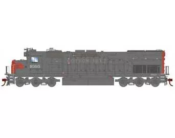 Athearn 86979 HO Scale EMD SD45T-2 Cotton Belt SSW 9395 Primed for Grime DCC & Sound