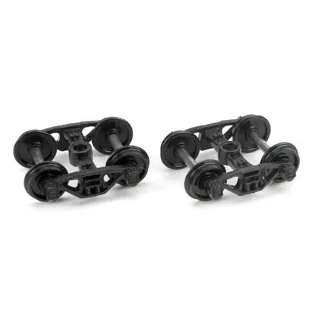 Athearn 90400 HO Scale Bettendorf Trucks with 33" Plastic Wheels (1 Pair)