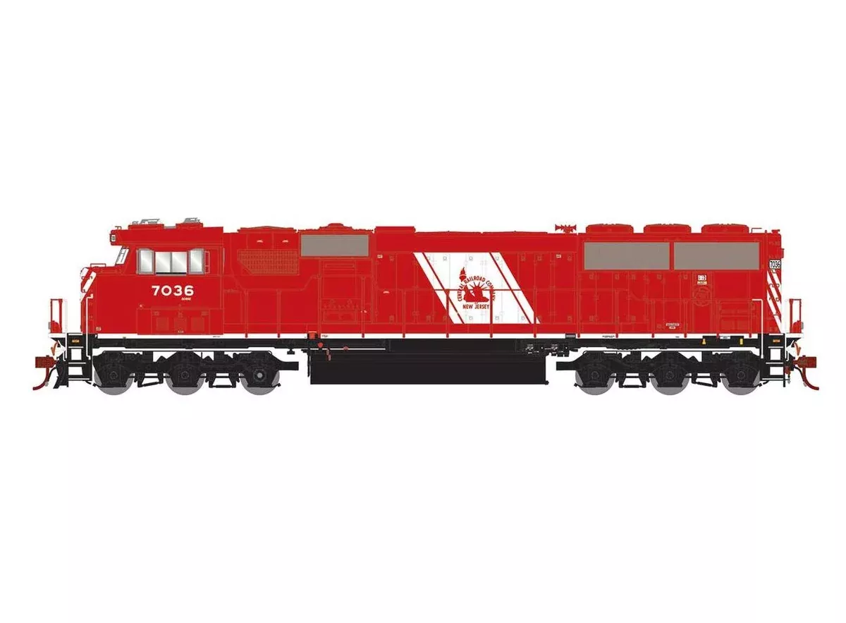 Athearn G65197 HO Scale SD60E Norfolk Southern "CNJ Heritage" NS 7036 DC