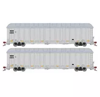 Athearn Genesis G76730 HO Scale NSC 6400 Gondola with Cover CIGX 2 Pack
