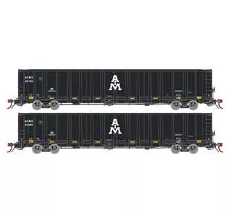 Athearn Genesis G78604 HO Scale NSC 6000 Gondola with Load AIMX 2 Pack #1