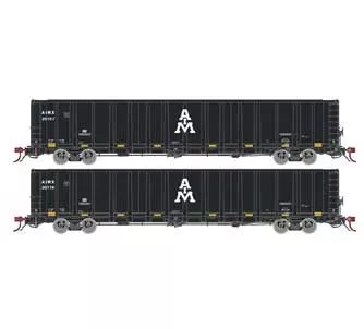 Athearn Genesis G78605 HO Scale NSC 6000 Gondola with Load AIMX 2 Pack #2