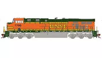 Athearn Genesis G83101 HO Scale GE ES44DC BNSF 7700